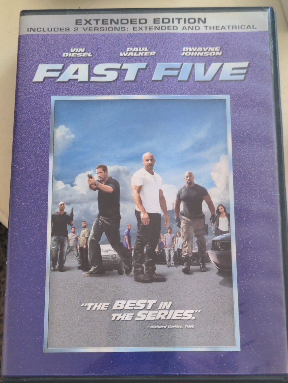 Fast Five - Furious 5 Extended Edition Vin Diesel Paul Walker Dwayne Johnson